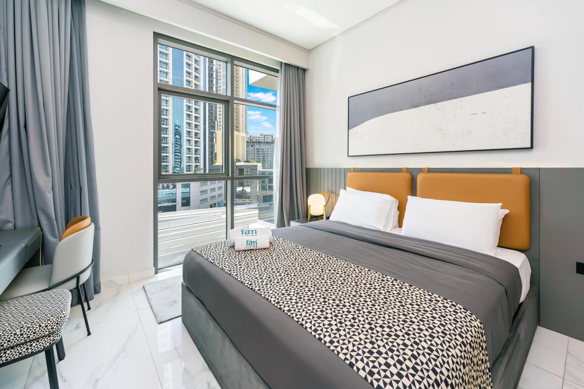 Fam Living - Urban Stays - Mag318, 5 Mins To Burj Khalifa Dubaj Kültér fotó